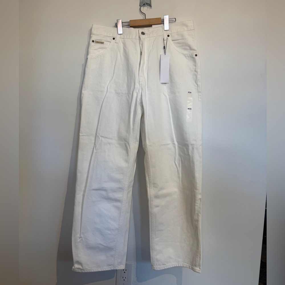Calvin Klein Off-White Jeans